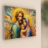 quadro sacra famiglia moderno