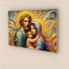 quadro sacra famiglia moderno
