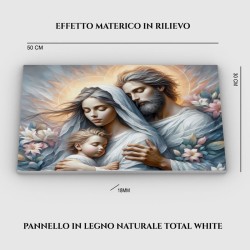 quadro sacra famiglia moderno