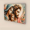 quadro sacra famiglia moderno