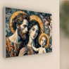 quadro sacra famiglia moderno
