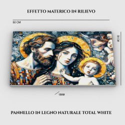 quadro sacra famiglia moderno