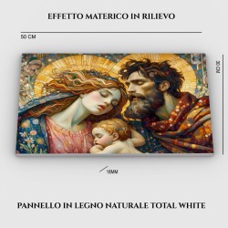 quadro sacra famiglia moderno