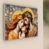 quadro sacra famiglia moderno