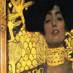 Gustav Klimt  Judith I (1901) Replica di qualità museale su legno