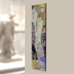 Gustav Klimt Water Serpents I Replica di qualità museale su legno