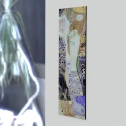 Gustav Klimt Water Serpents I Replica di qualità museale su legno