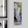 Gustav Klimt Water Serpents I Replica di qualità museale su legno