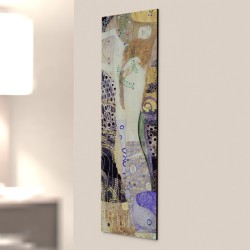 Gustav Klimt Water Serpents I Replica di qualità museale su legno