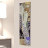 Gustav Klimt Water Serpents I Replica di qualità museale su legno