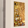 Replica di qualità museale su legno – Gustav Klimt – Stoclet Frieze: Expectation – 30 x 49,5 cm