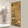 Replica di qualità museale su legno – Gustav Klimt – Stoclet Frieze: Expectation – 30 x 49,5 cm