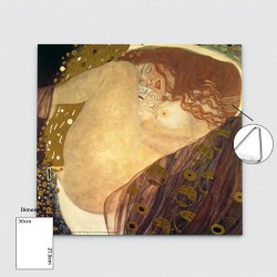 Replica di qualità museale su legno – Gustav Klimt – Danae