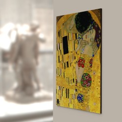 Replica di qualità museale su legno – Gustav Klimt – The Kiss