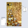 Replica di qualità museale "Expectation" di Klimt – 30x49 cm – Arte decorativa su legno