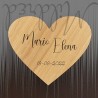 Magnete in legno personalizzabile