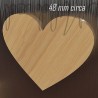 Magnete in legno personalizzabile