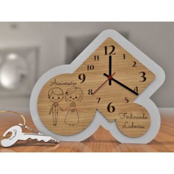 bomboniera anniversario personalizzabile  orologio