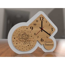 Orologio in Legno Personalizzato - Regalo Unico Made in Italy