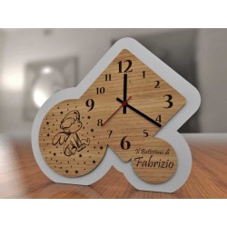 Orologio in Legno Personalizzato - Regalo Unico Made in Italy