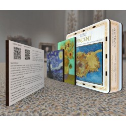 Box Didattico Vincent van Gogh – Notte Stellata, I Mangiatori di Patate, Girasoli